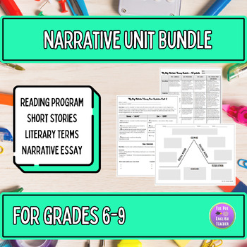 Preview of ELA Narrative Unit Reading and Writing Bundle