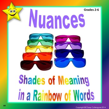 Preview of Nuances Word Cards