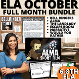 ELA OCTOBER: Bell Ringers Would You Rather The Landlady Al