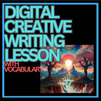 Preview of Creative Writing Prompts with Vocab, Graphic Organizers, Checklist, Rubric #3