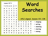 ELA, Phonics Center, Word Searches, UFLI aligned, lessons 