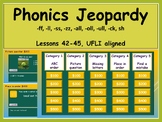 ELA, Phonics, Jeopardy Game,  Consonants, Digraphs, UFLI a