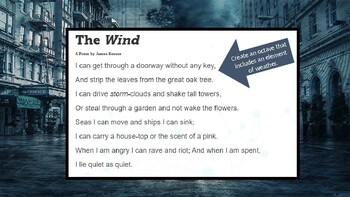 Preview of English - Poetry - Octave - The Wind