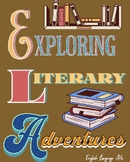 ELA Acronym Poster, Colorful, Motivational Language Arts design
