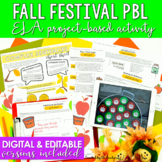 ELA Project-Based Learning Activity: Fall Festival -- DIGI