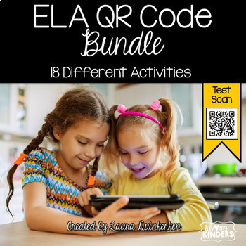 Preview of ELA QR Code Activity Bundle