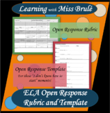 ELA Reading Comprehension - Open Response Rubric