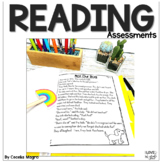 Reading Fluency Assessments Progress Monitoring ELA Readin