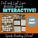 ELA/Reading Interactive Bulletin Board - Back to School -F