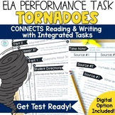ELA Reading State Test Prep Tornadoes Performance Task 3rd