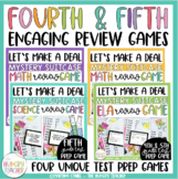 ELA Review Game Math Review Game Science Review Game for F