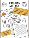 ELA Review Stations: Pumpkins