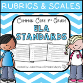 ELA Rubrics and Scales Common Core 3rd Grade