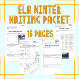 ELA/SEL Winter Writing Packet