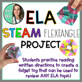 ELA STEAM CHALLENGE - FIDGET TOY - REVIEW ACTIVITY - Editable!