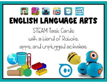 Preview of ELA STEM/ STEAM Task Cards