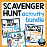 ELA Scavenger Hunt Activity Bundle