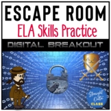 ELA Skills Digital Escape Room | Google Classroom