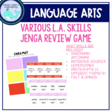 ELA Skills Review Jenga