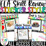 ELA Skills Review Sticker Style ALL ACCESS Bundle for Goog