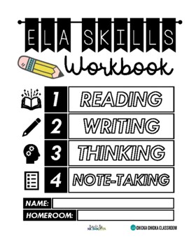 Preview of ELA Skills Workbook ALL TOPICS (Main Idea, Theme, Characterization, and More!)