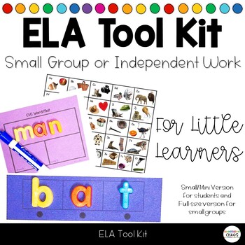 Preview of ELA Small Group Tool Kit | Independent Work Practice |