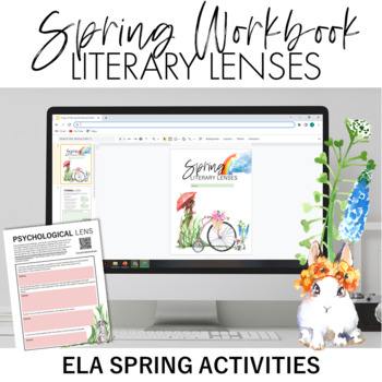 Preview of ELA Spring Workbook: Literary Lens Activities