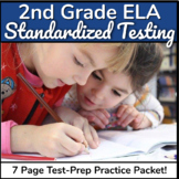 2nd Grade ELA Standardized Testing Practice Packet