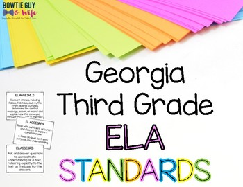 standards grade excellence third georgia ela math teacherspayteachers choose board