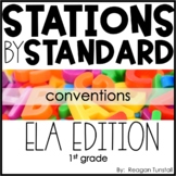 ELA Stations by Standard Conventions First Grade