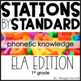 ELA Stations by Standard Phonetic Knowledge First Grade