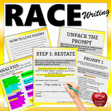 ELA TEST PREP RACE Writing Strategy Passages