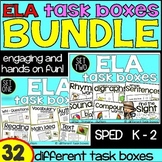 ELA Task Boxes - BUNDLE
