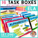 ELA Task Boxes: Set 1 (grades 3-5)