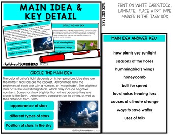 ELA Task Boxes: Set 2 (grades 3-5)