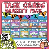 Task Card Variety Pack Bundle - ELA and Math Cards to Buil