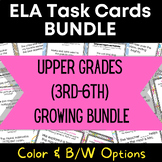 ELA Task Cards: Growing Bundle for Upper Elementary