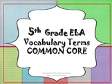 ELA Terms for Common Core
