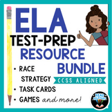 ELA Test Prep Bundle: Task Cards, RACE Strategy Writing Pr