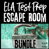 ELA Test Prep Escape Room Bundle - DIGITAL Breakout for Di