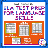 ELA Test Prep - Find Someone Who - Language Skills