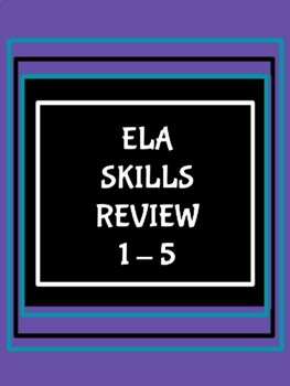 Preview of ELA Test Prep Google Forms/Handouts - Gr. 3, 4, & 5/OK Academic Standards & CCS
