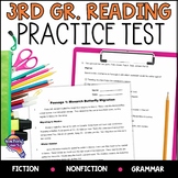 3rd Grade READING Practice Test Fiction, Nonfiction, Gramm