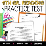 4th Grade ELA READING Practice Test Fiction, Nonfiction, G