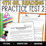 4th Grade ELA READING Practice Test 2 Fiction Nonfiction G