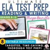 ELA Test Prep Reading and Writing Assessment Bundle: Readi