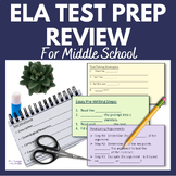 ELA Test Prep Review For Middle School