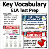 ELA Test Prep Vocabulary 