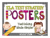 ELA Test Strategy Posters: Test-taking Made Simple!