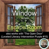ELA - The Open Window -  Escape Room - Scary Story for Halloween